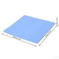 CPU Thermal Pad 100x100x3mm | Silicone Heatsink Pad CPU GPU SSD