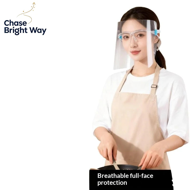 Transparent Full Face Shield – Anti-Splash Safety Guard