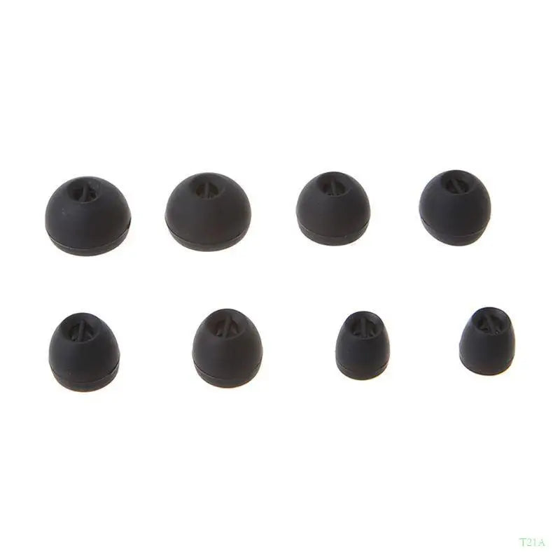 Silicone Earbud Tips for Sennheiser – 4 Sizes XS S M L Set