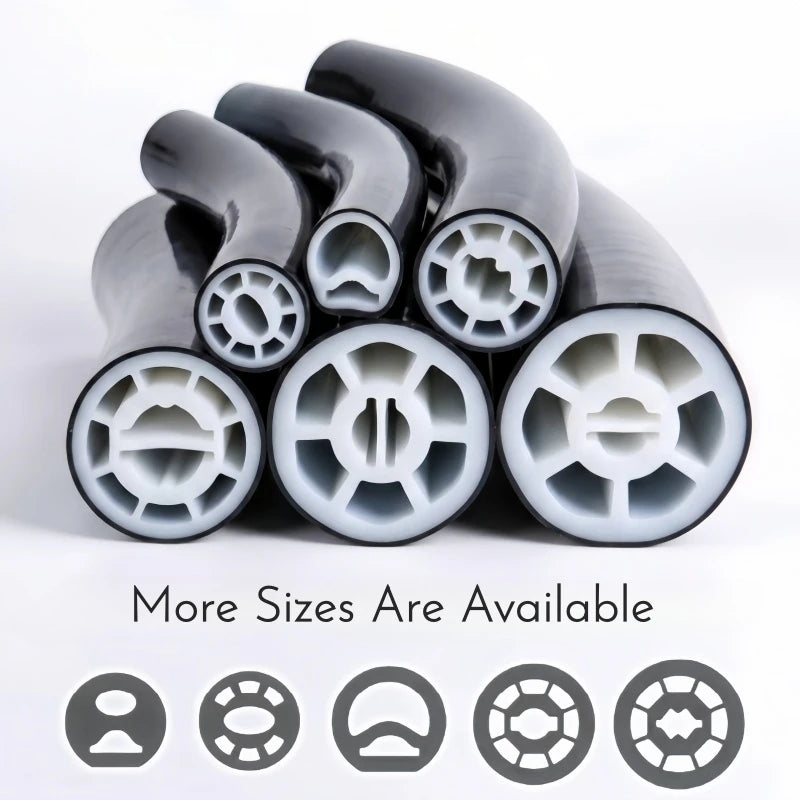 Round Black Silicone Neon Tube Diffuser – WS2811 WS2812B