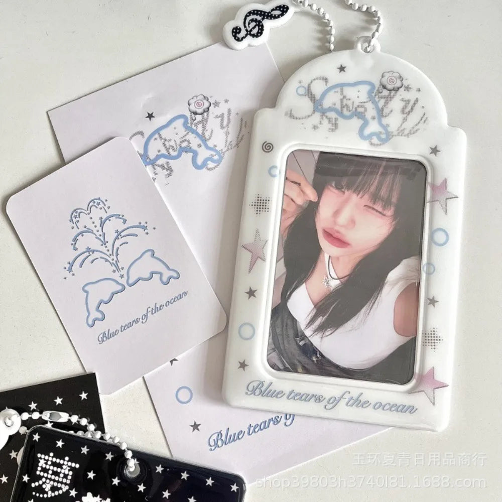Y2K Kpop Photocard Holder – PVC Mini Idol Photo Card Album