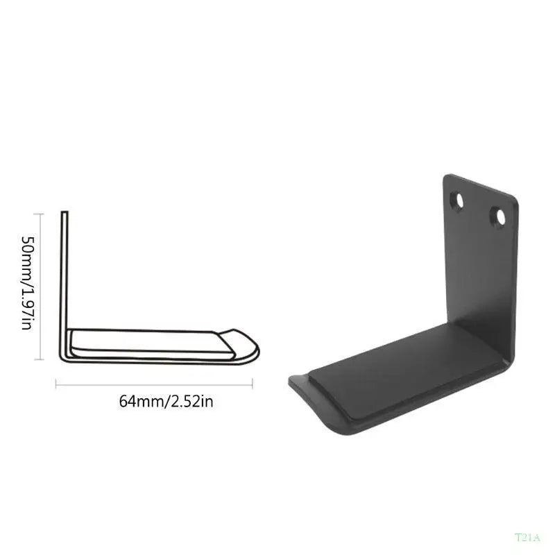 T21A Aluminum Headphone Stand & Headset Hanger – Desk/Wall