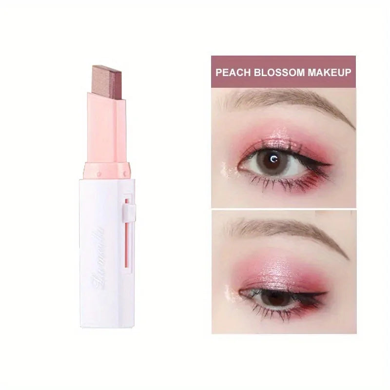 Two-Color Gradient Eye Shadow Stick – Long-Wear & Blendable