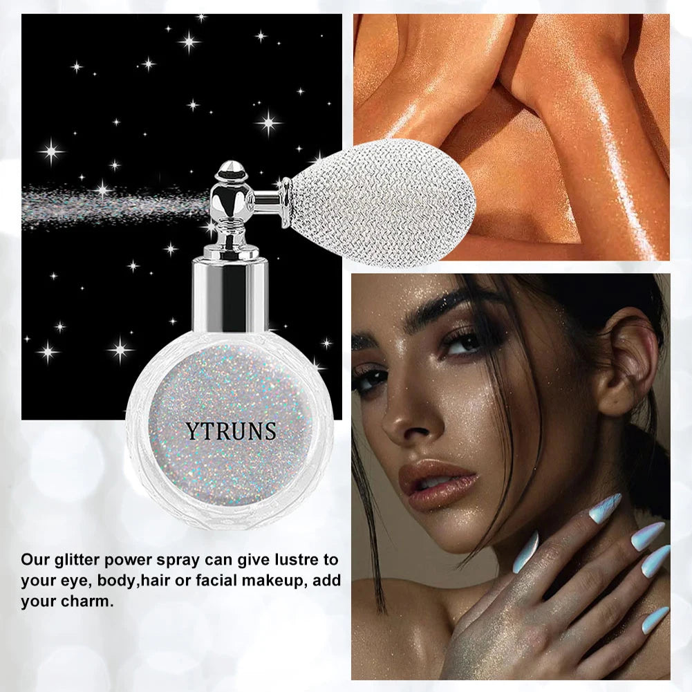 SAMMY Star Glitter Spray – Body Highlighter & 3D Glitter