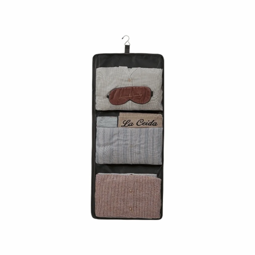 Hanging Clothes Organizer – Foldable Twill Fabric Multi-Pocket