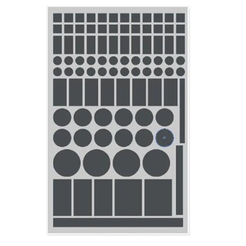 LED Blackout Dimming Stickers – Light Blocking PVC Covers