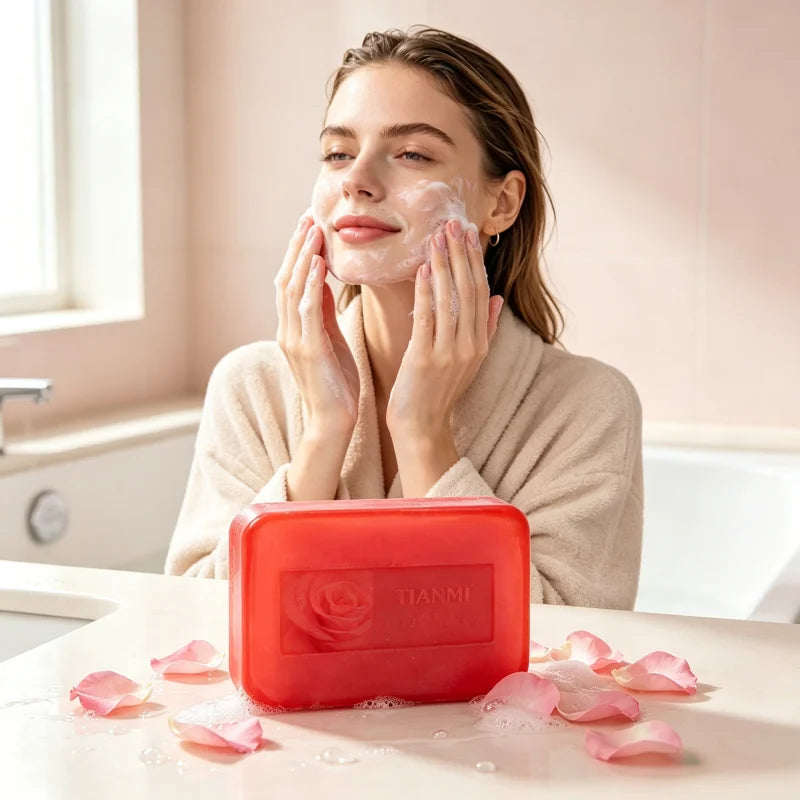 Rose Essence Bar Soap – Hydrating & Nourishing Women's Skin
