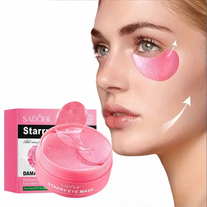 Sadoer Rose Eye Mask Patches – Hydrating Under-Eye Care
