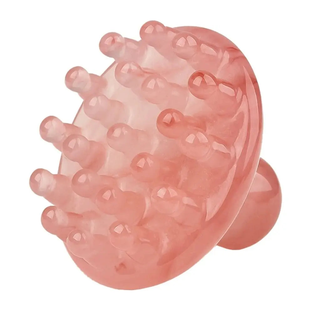 Resin Meridian Massage Brush – Scalp, Abdomen & Full Body