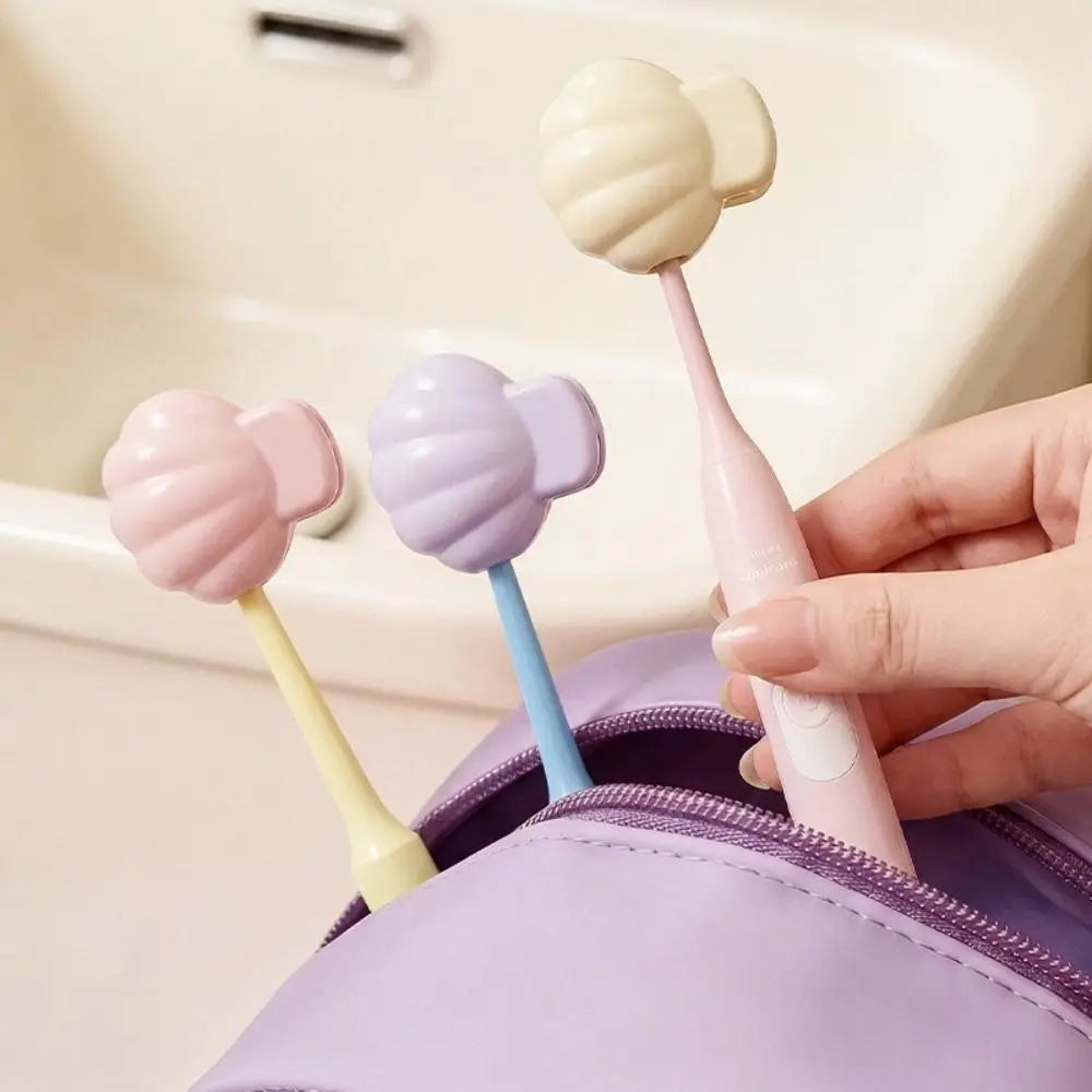 Ventilated Clip-On Toothbrush Head Cover | Travel Cap