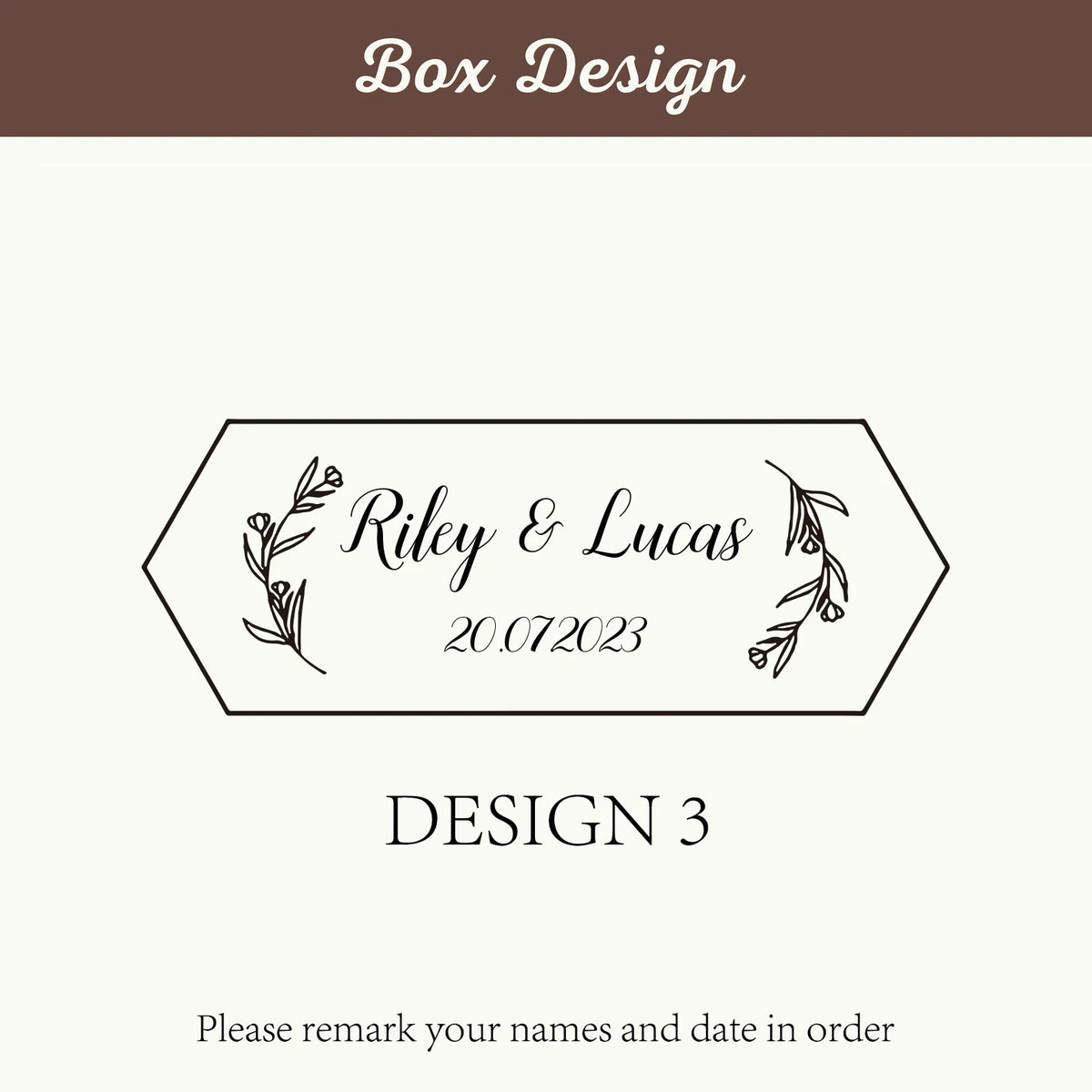 Personalized Walnut Wood Ring Box – Custom Engraved Glass Top