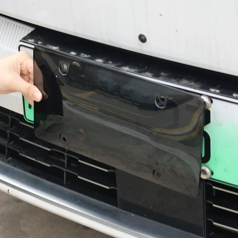 Universal Car License Plate Cover – Anti-Scratch Rustproof ABS