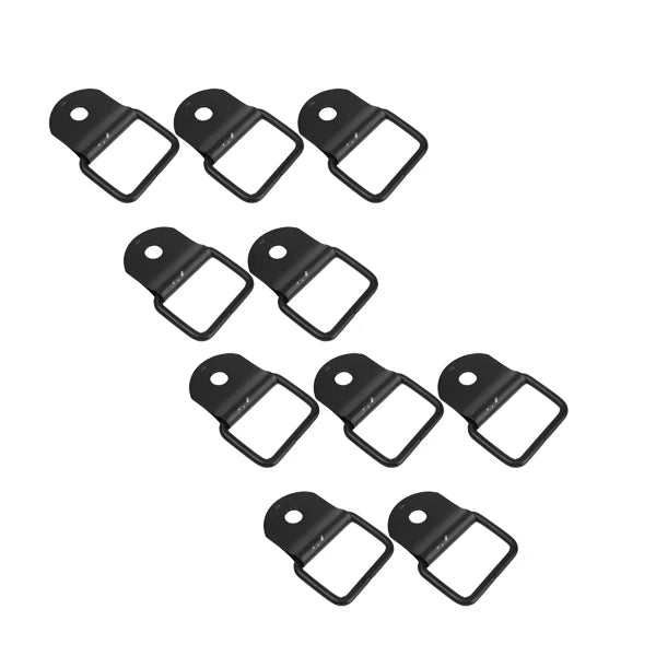 D-Shape Tie Down Anchor Ring – Iron Cargo Hook for Trucks & Trailers