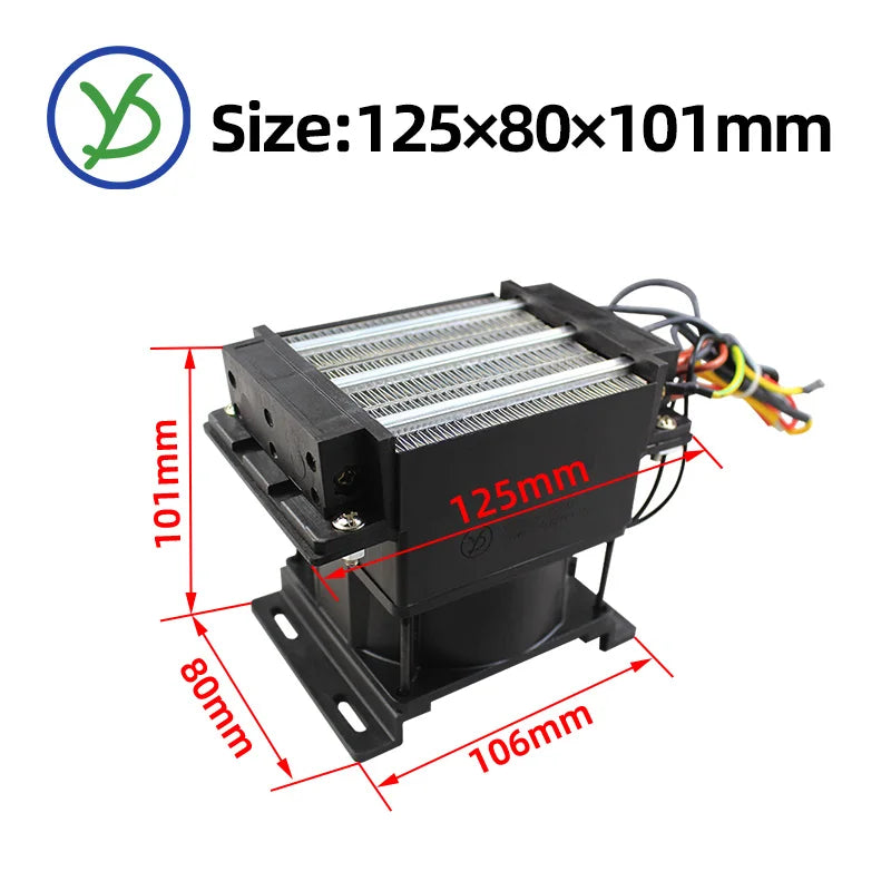 220V 500W PTC Ceramic Fan Heater Element | Self-Regulating