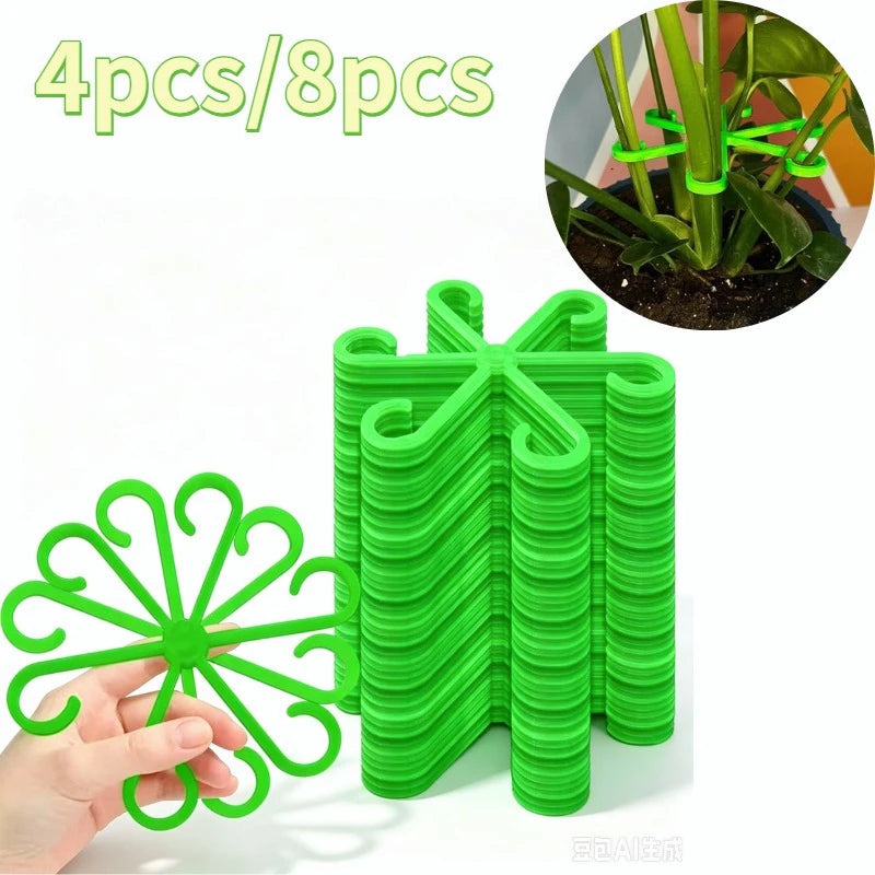 Plant Stem Support Clips – Nylon Branch Fixation 4/8 Pcs