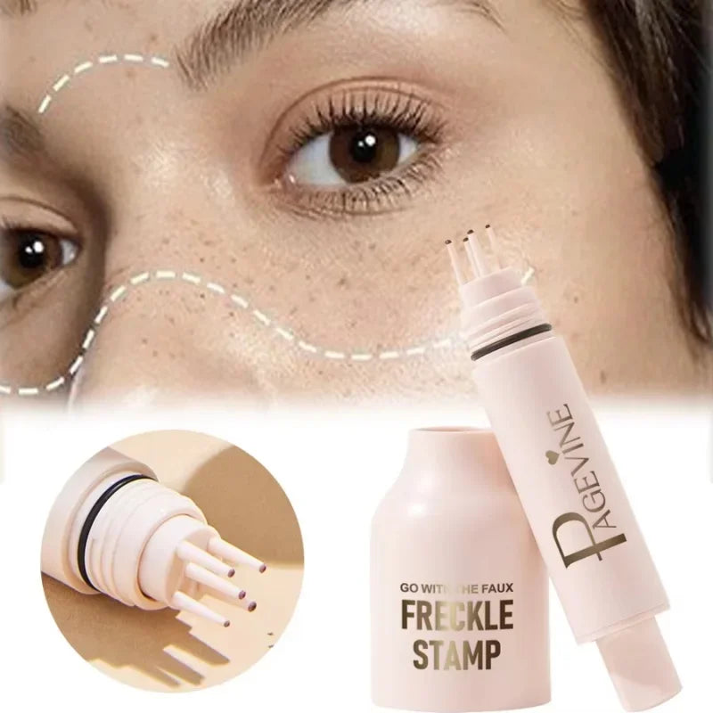 Handaiyan Freckle Stamp Pen – Waterproof 5-Point Faux Freckle Maker