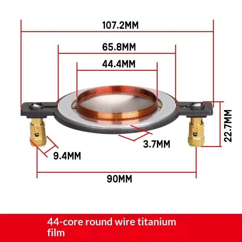 Titanium Tweeter Diaphragm & Voice Coil 34–75mm | Speaker Repair