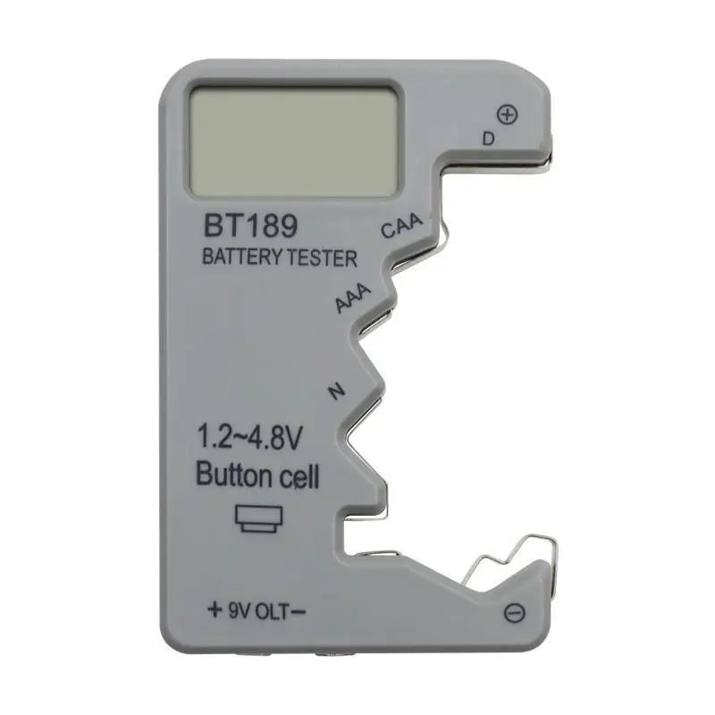BT189 Digital Battery Tester – LCD Voltage Checker AA AAA 9V