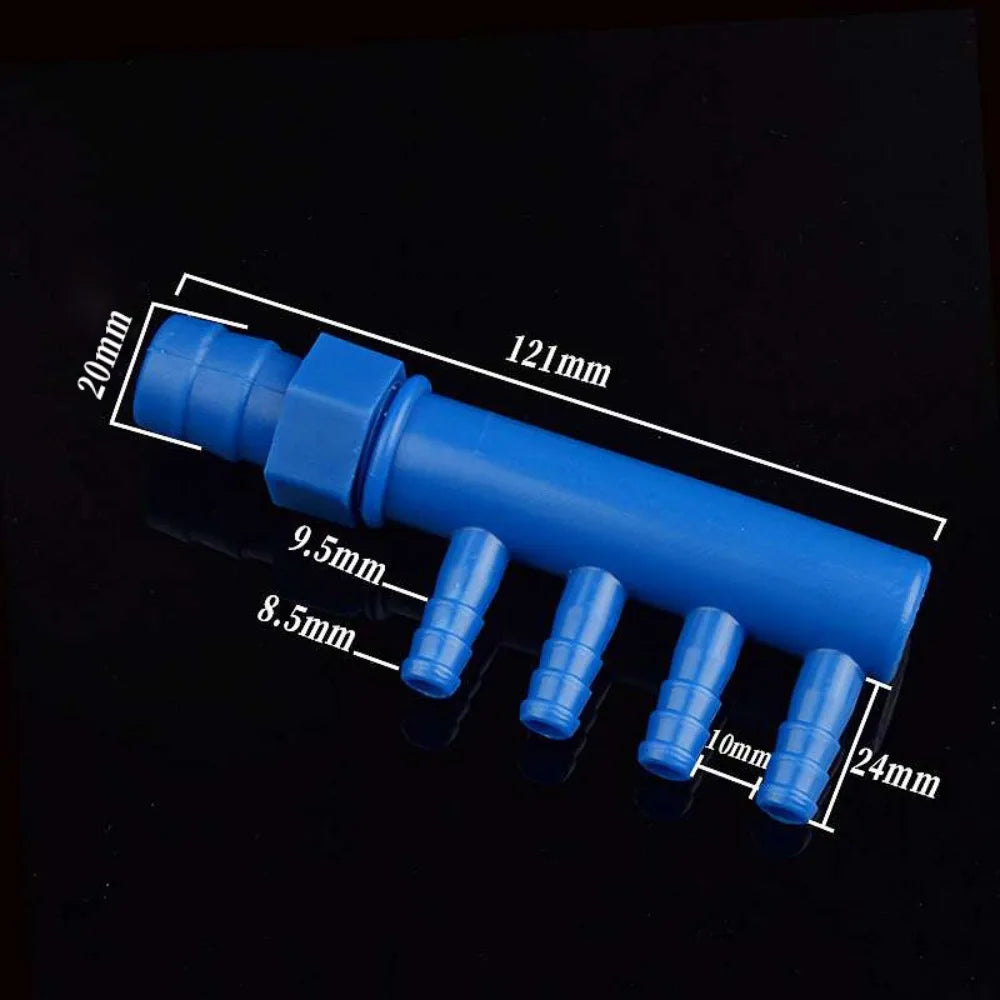 Y-Type Plastic Hose Splitter Manifold – 3-Way & 4-Way 9mm