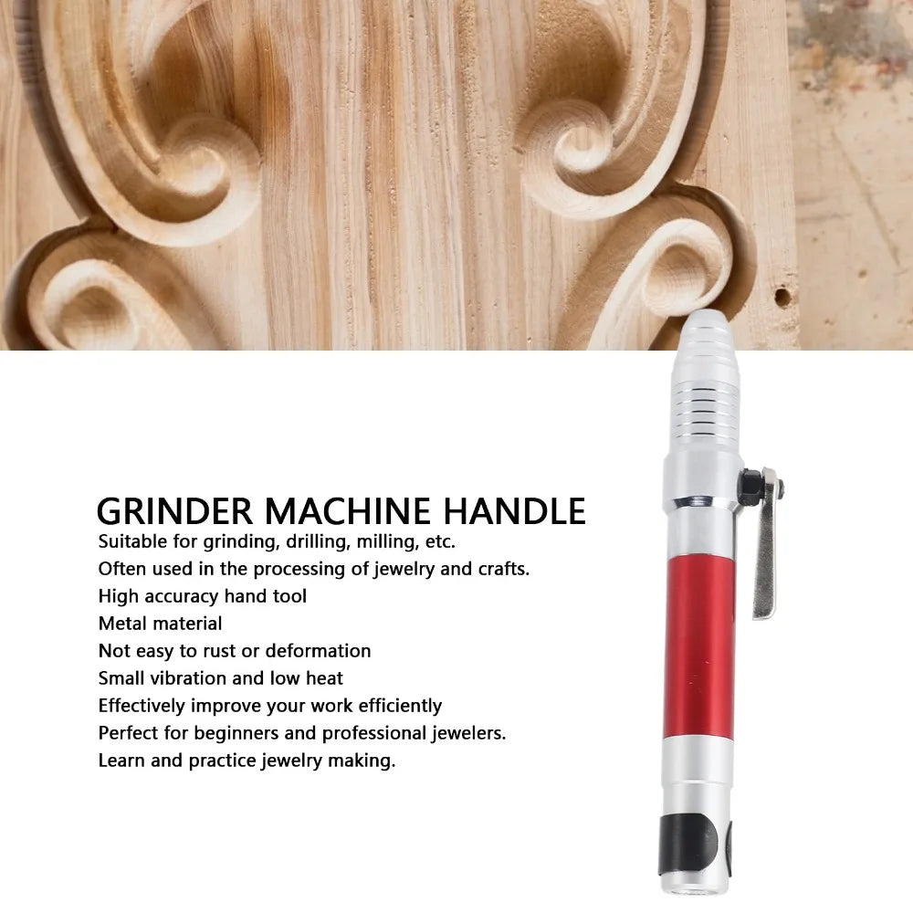 Metal Handpiece Chuck for Grinding Machine – 14x1.7cm