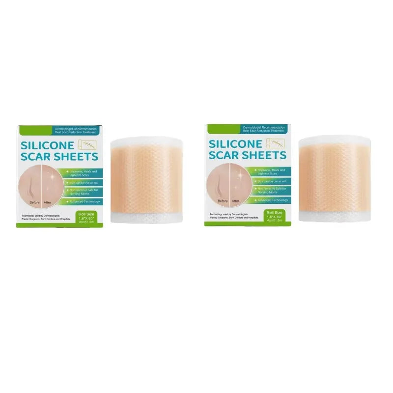 Silicone Scar Cover Tape 4cm×150cm – Reusable Skin Sheets