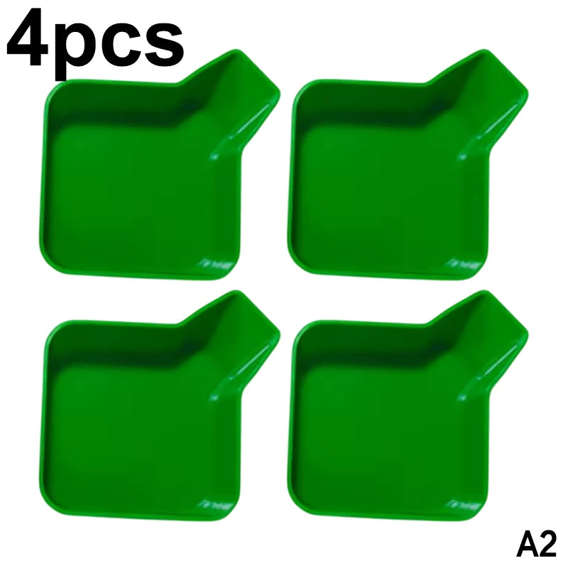 Colorful Game Chip Trays 2/4pcs – Portable Token & Coin Organizer