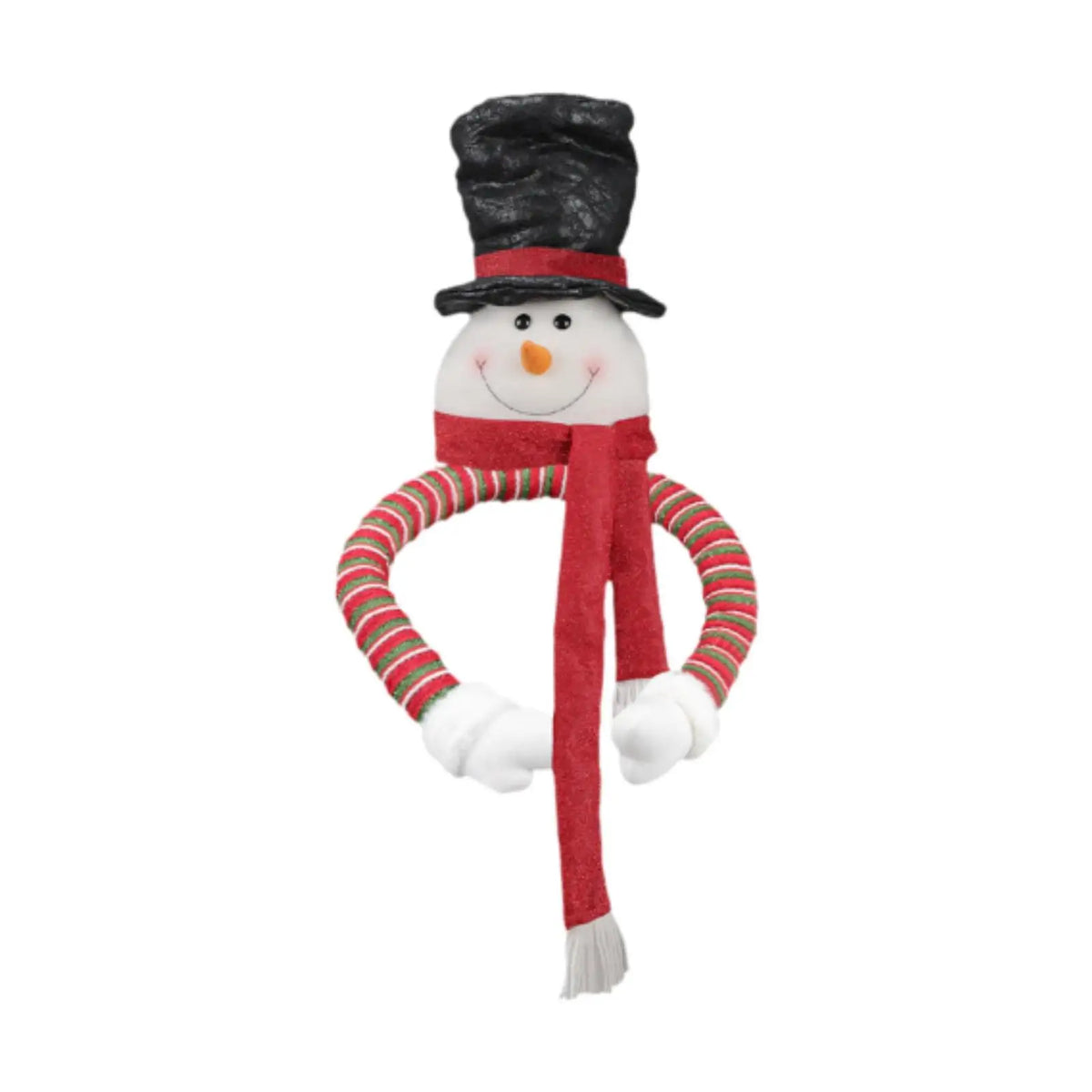 Plush Christmas Tree Topper Doll – Santa, Snowman & Elf