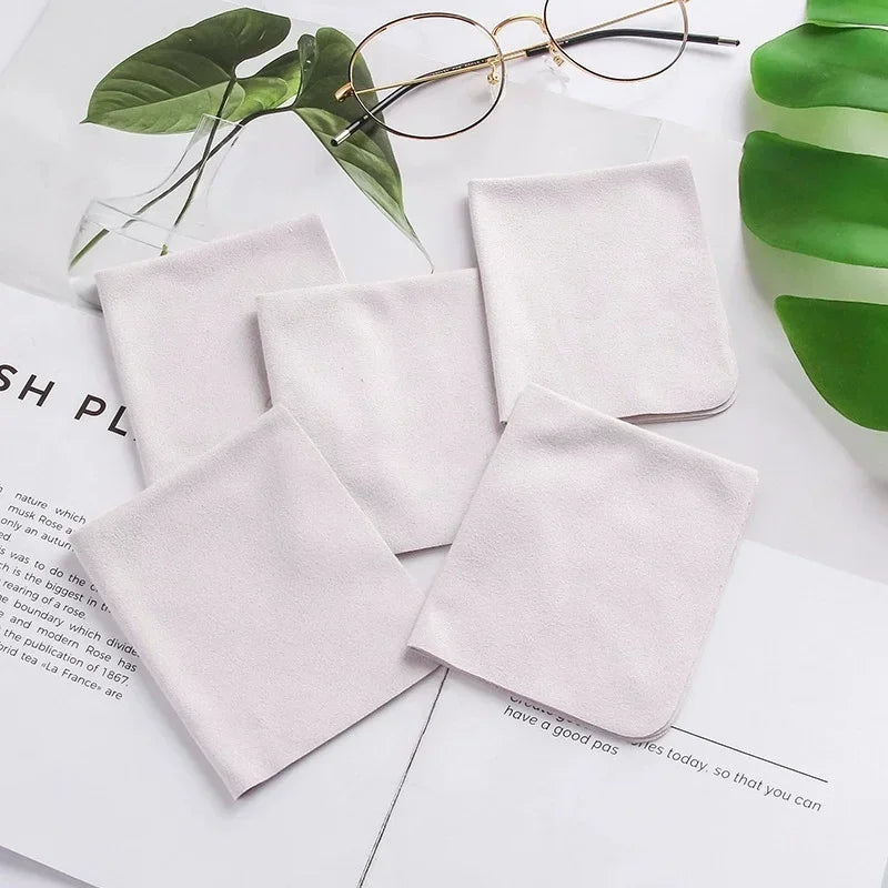 Microfiber Lens Cleaning Cloth – Soft Suede Glasses Wipes 5/10 Pack