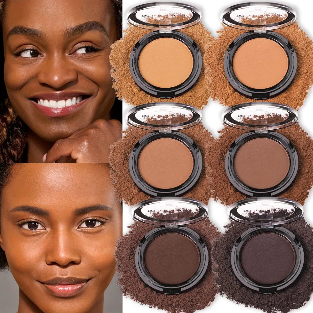 Silky Matte Bronzer Contour Powder Palette – 3-in-1 Face