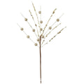 Glitter Berry Stem Christmas Tree Picks – Gold Red Pink DIY