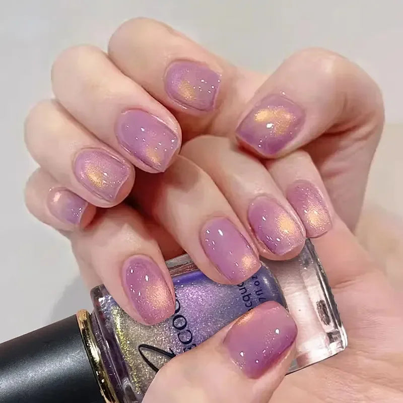 Glitter Gel Nail Polish – Aurora UV LED Soak Off Semi Permanent