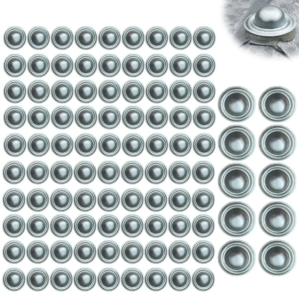 Metal Roof Bolt Caps – Watertight Screw Head Seals 5–100 Pcs
