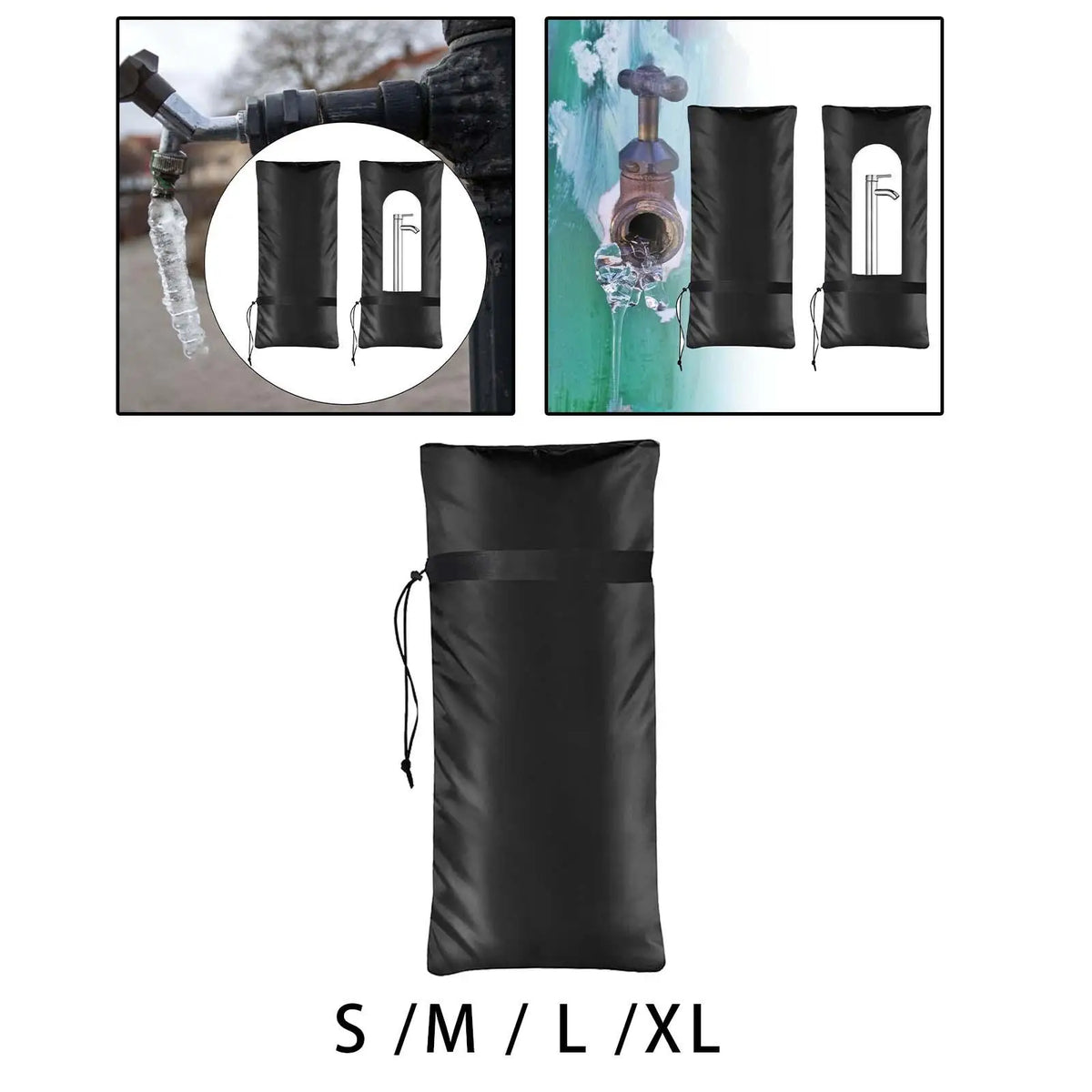 Winter Outdoor Faucet Cover – Waterproof Oxford Cloth Tap Protector