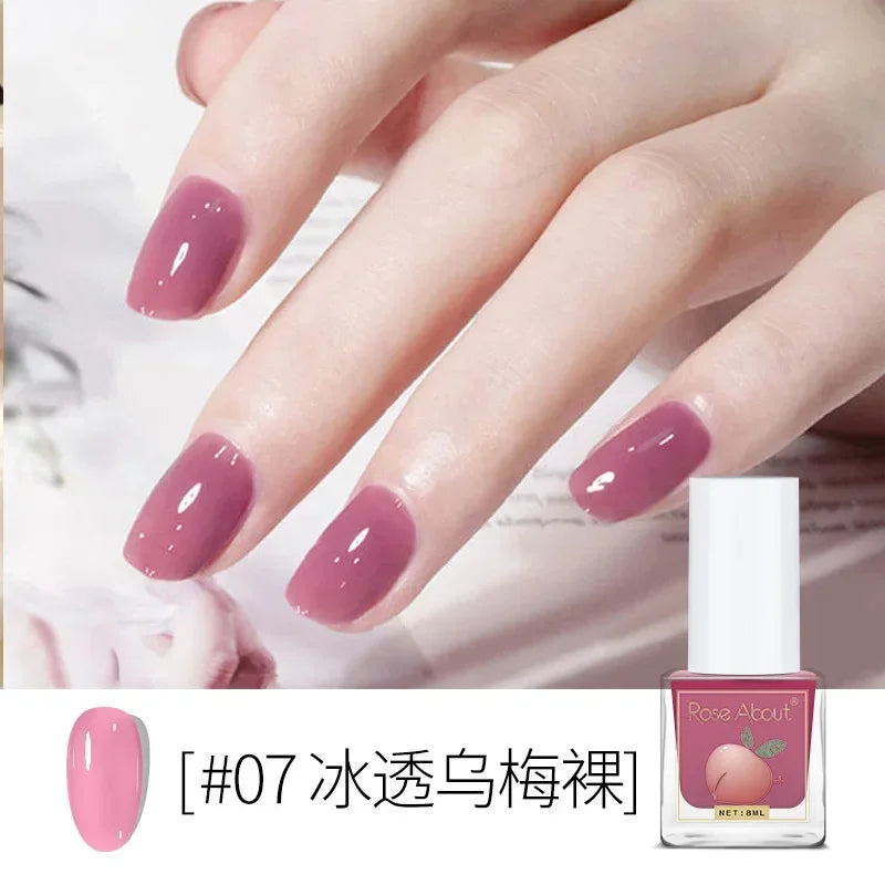 Handaiyan 8ml Water-Based Peel-Off Nail Polish | Quick Dry
