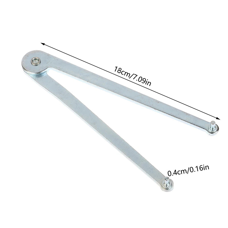Universal Adjustable Angle Grinder Pin Wrench | Round Nut Tool