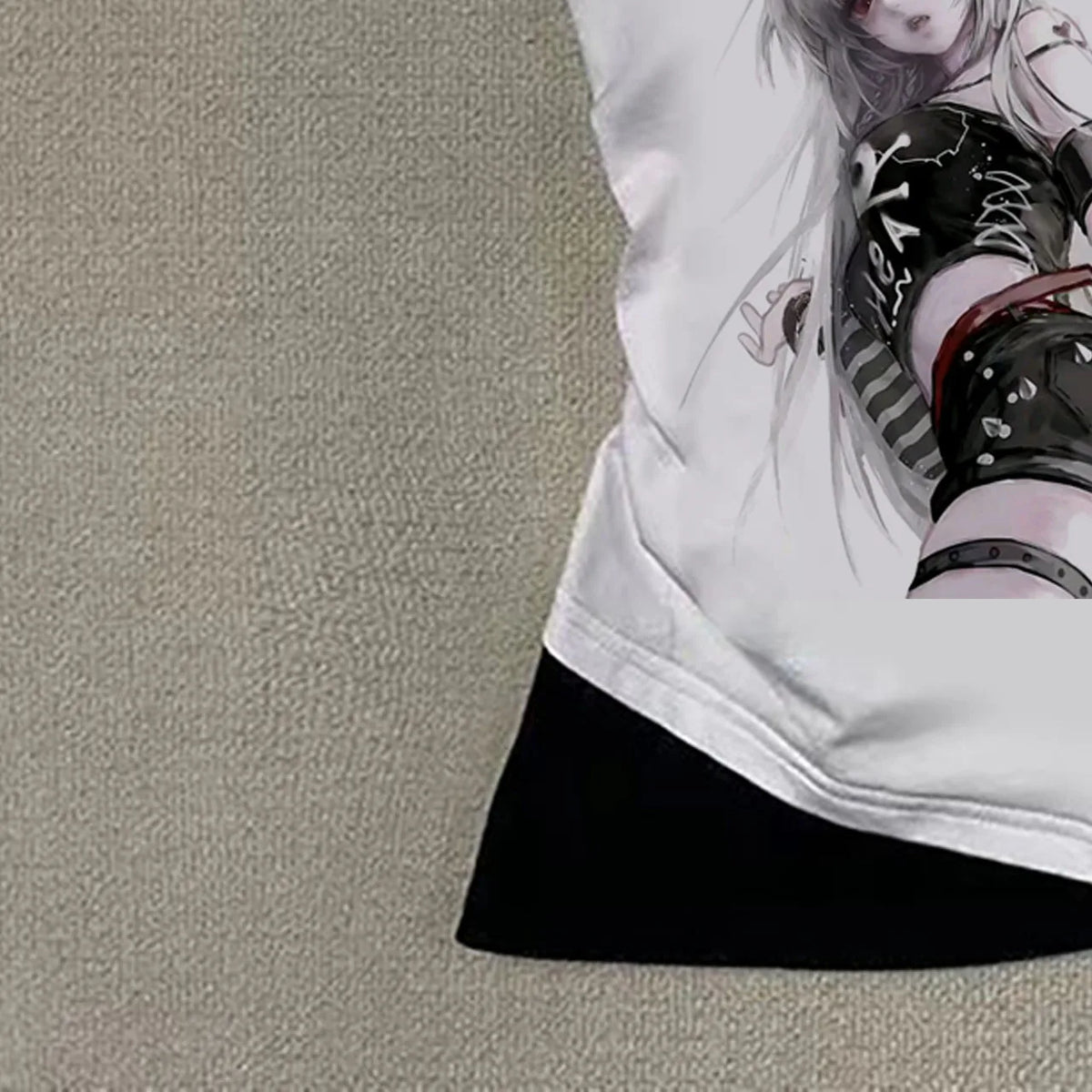 Women's Y2K Cropped Graphic Tee – Vintage 90s 2000s Top
