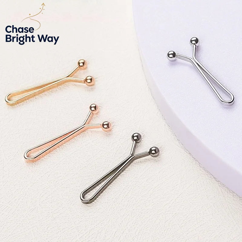 4-Pack Adjustable Waist Clip Buckle for Jeans & Skirts