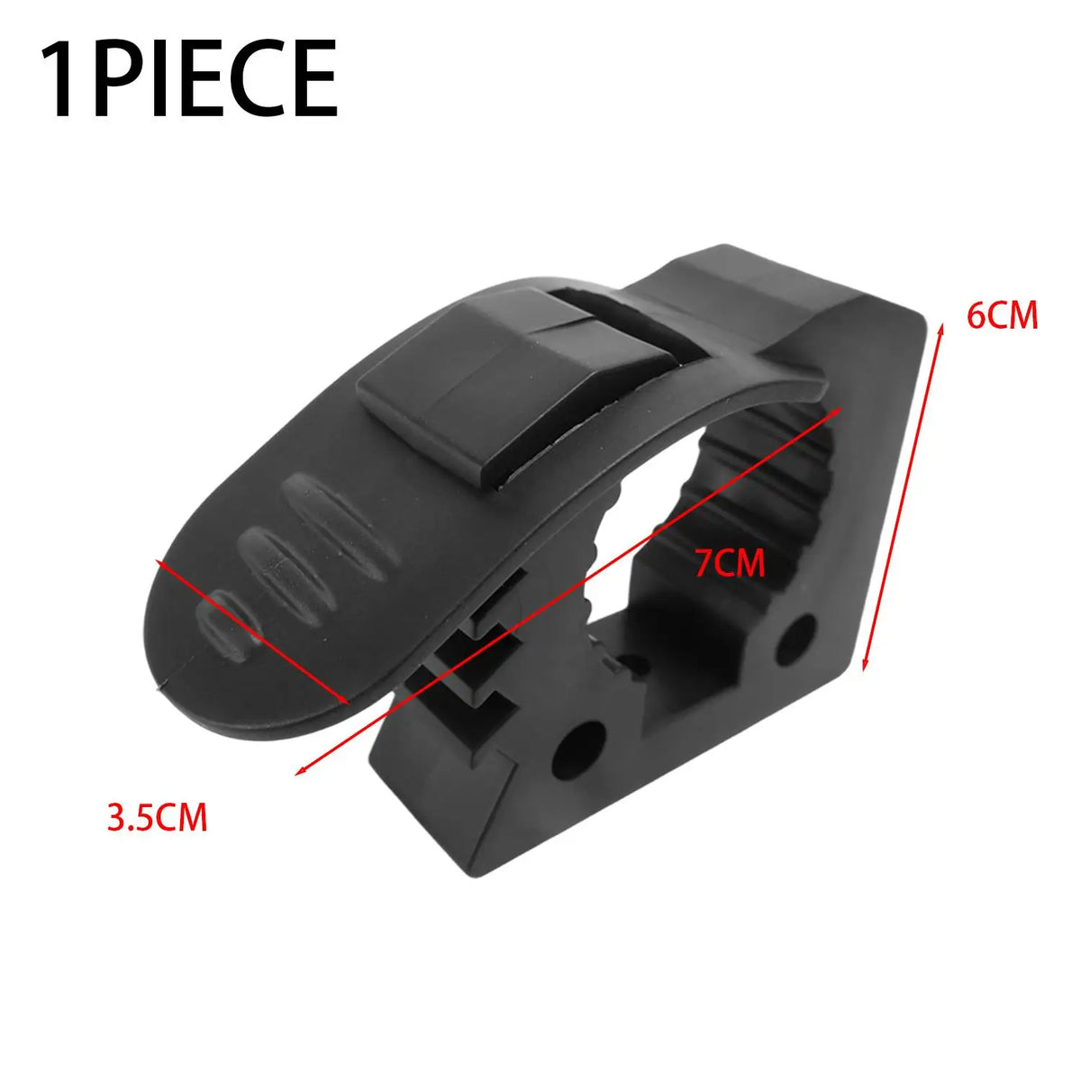 Rubber Quick-Release Mounting Clamp 30–40mm | Car, RV & Home