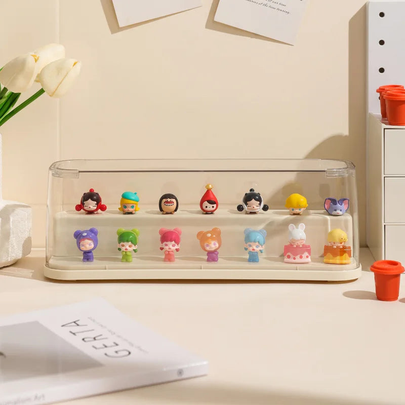 Acrylic Wall-Mounted Display Cabinet for Collectible Figures