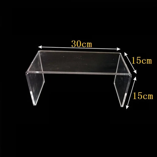 U-Shape Acrylic Display Risers – 15 Sizes | Jewelry & Figures