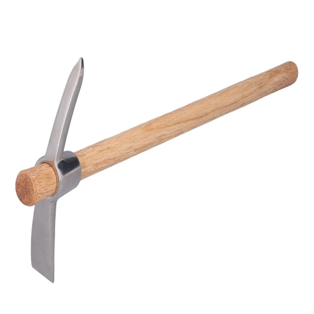 Stainless Steel Hand Cultivator – Dual Head Garden Hoe Tool