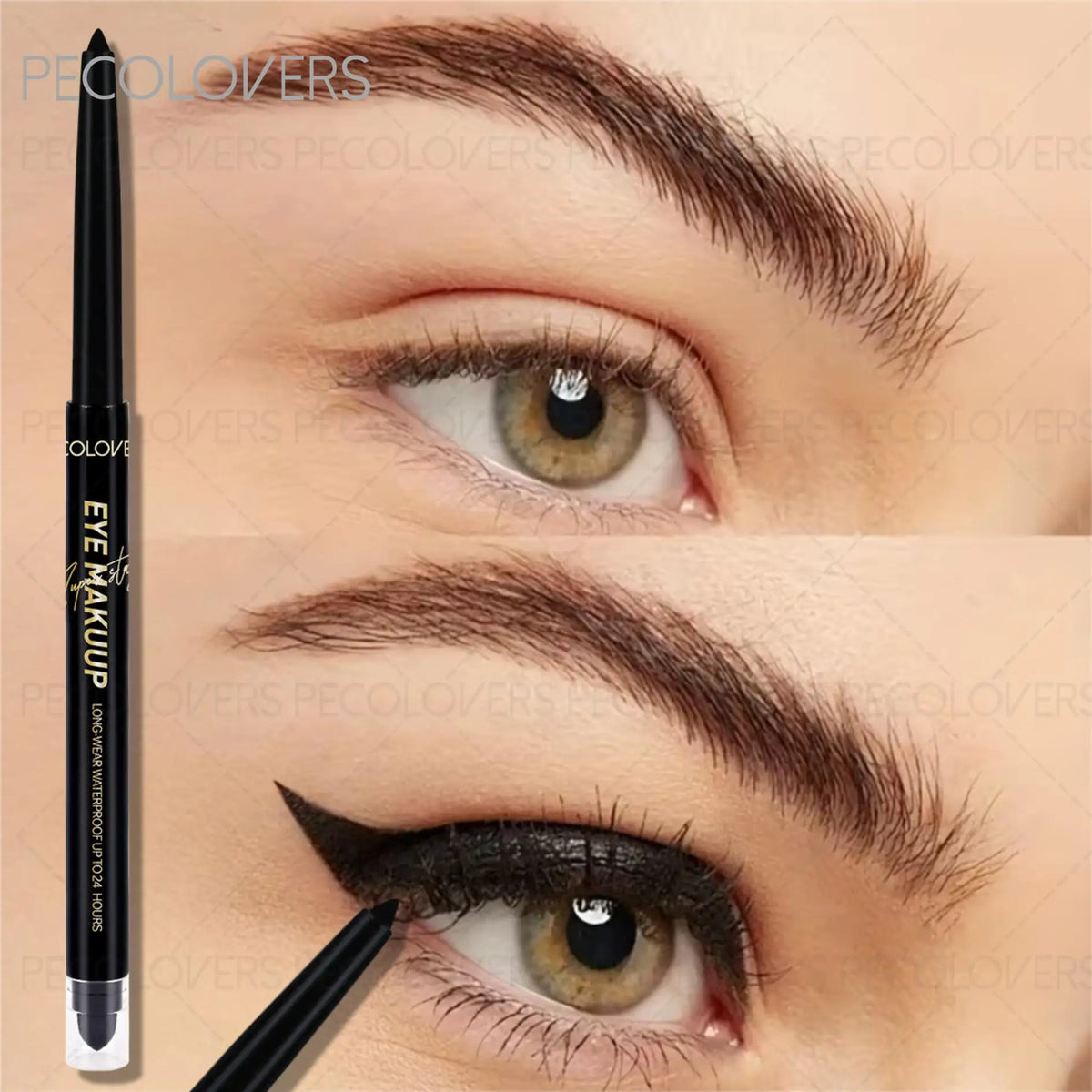 Waterproof Gel Eyeliner & Eyeshadow Pencil – Matte, Long-Lasting