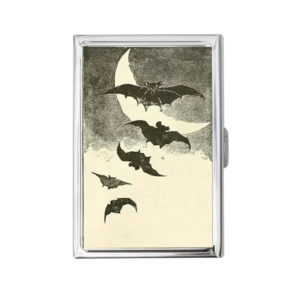 Vintage Metal Card Case – Business Card & ID Holder