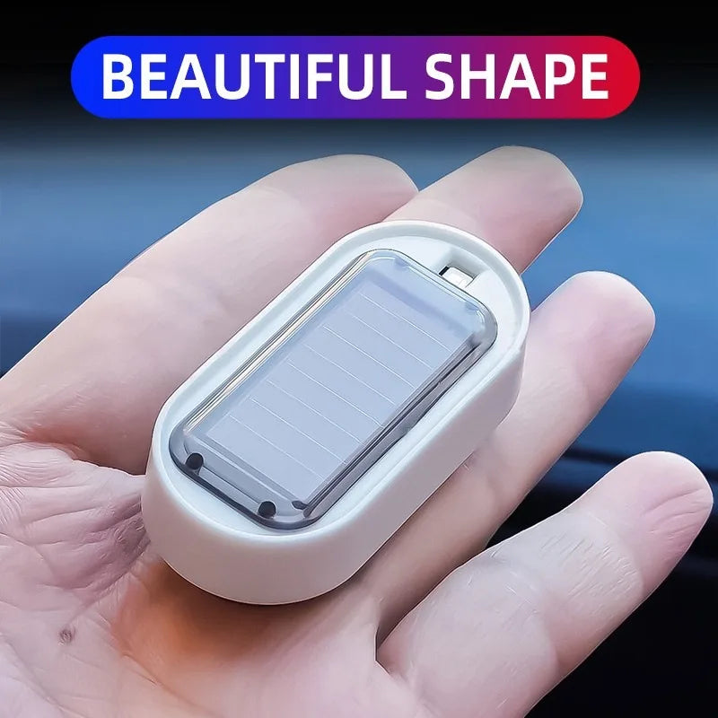 Solar LED Security Strobe Light – Car Motorcycle Truck