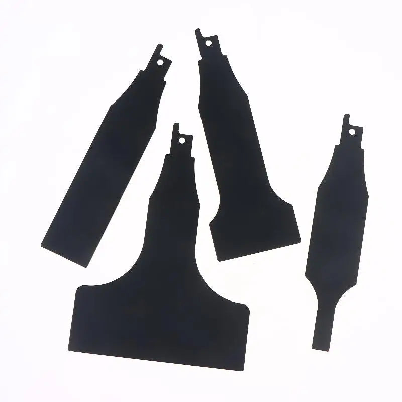 Reciprocating Saw Scraper Blades – 4-Size High Carbon Steel