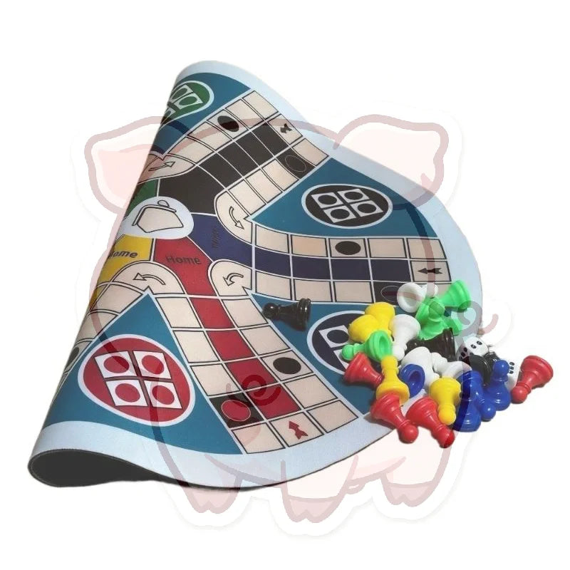 Portable Flying Chess Game for 2–6 Players | Family Board Game