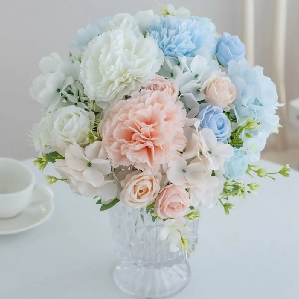 Silk Artificial Carnation Flowers 30cm – Wedding & Home Décor