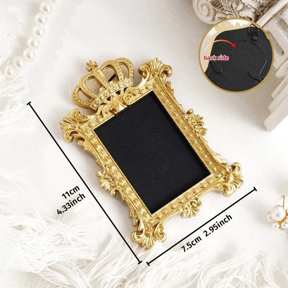 Hanging Mini Resin Photo Frames – Vintage DIY Wall Decor