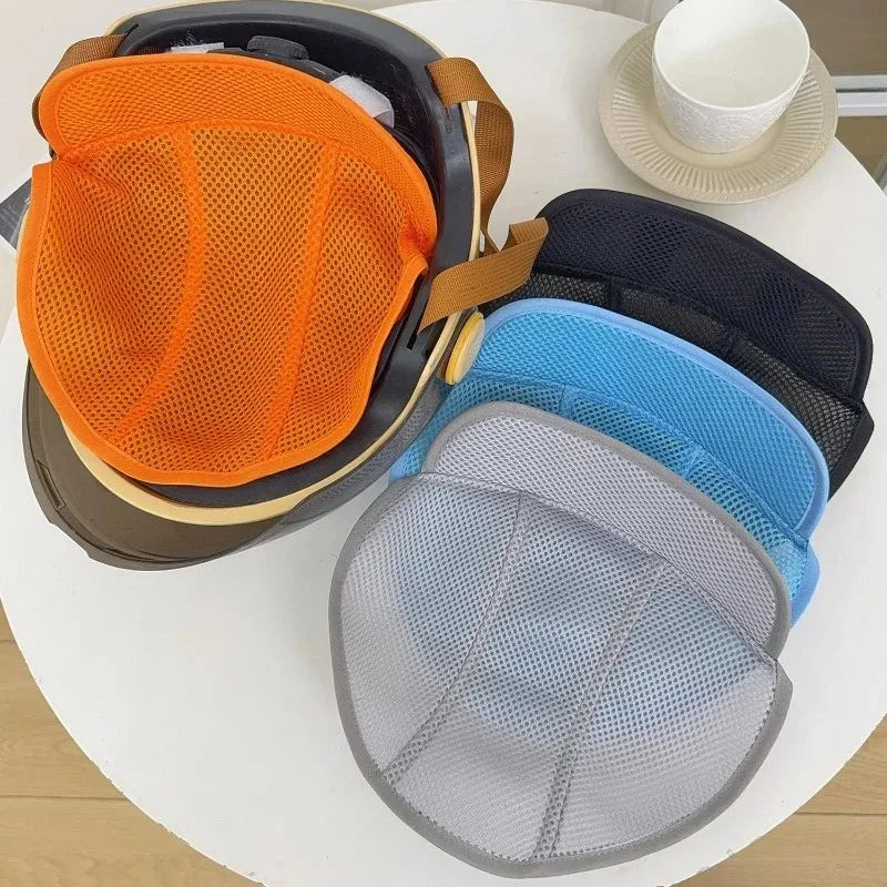 Breathable Mesh Helmet Insert Liner – Sweat-Absorbing Hard Hat Pad