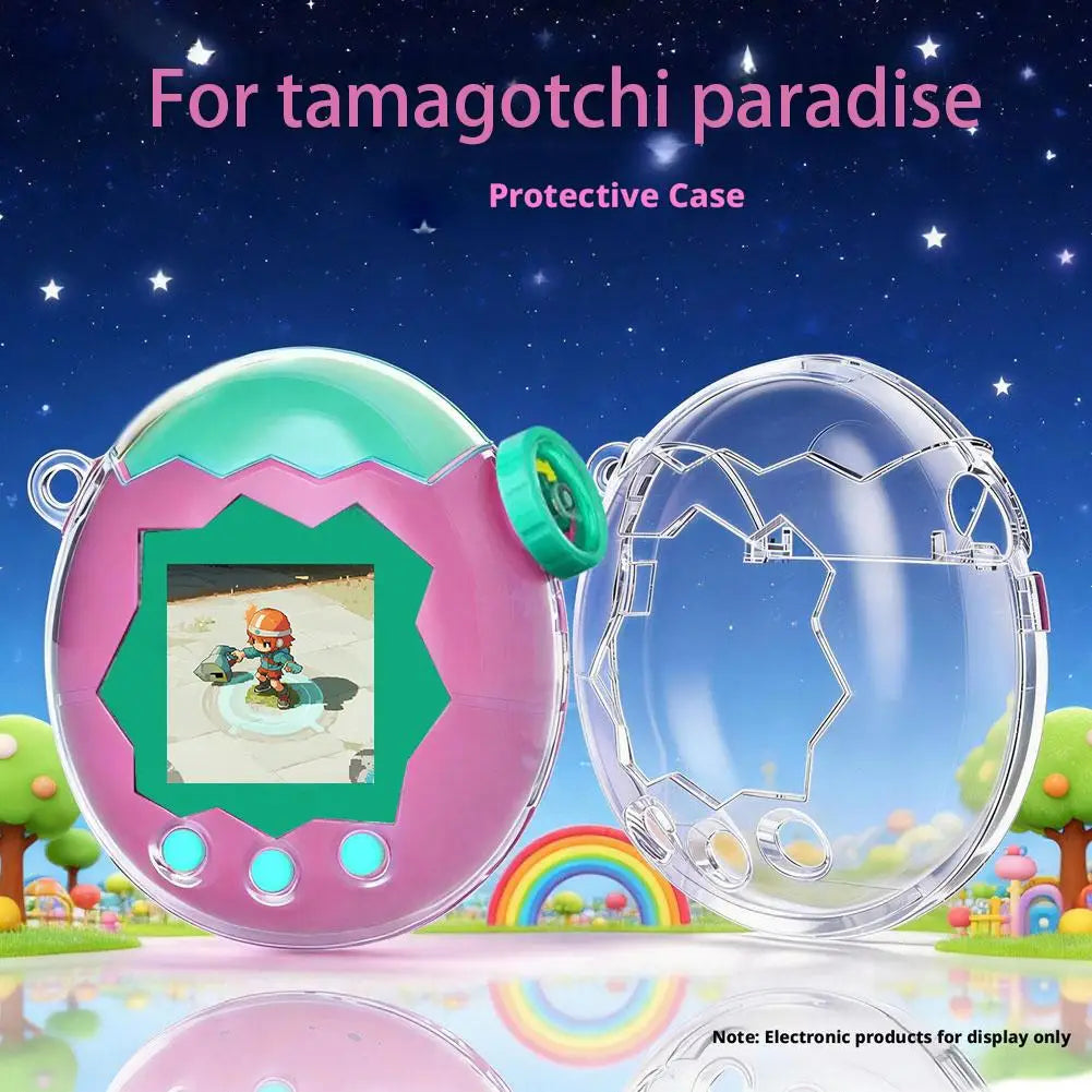 Tamagotchi Paradise Clear Hard Shell Protective Case Cover